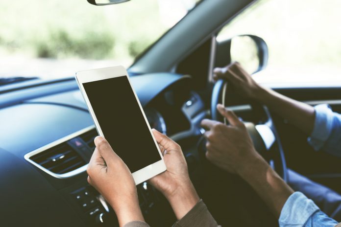 Driving Instructor with Ipad Driving instructor with Ipad