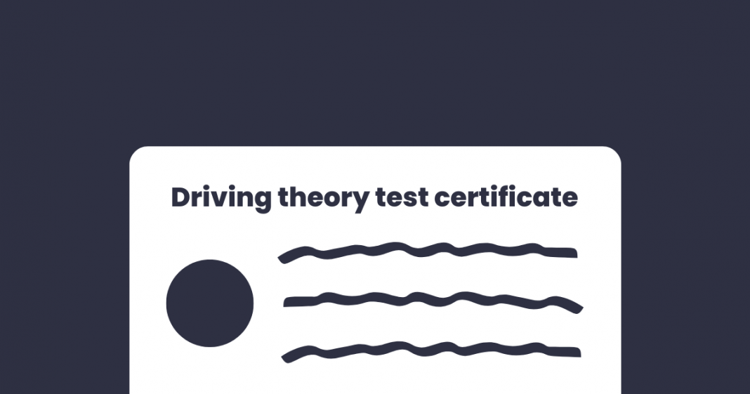 lost theory test certificate