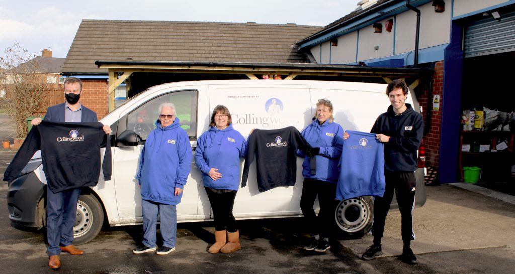 Collingwood Marketing Manager with The BAY Foodbank Team members