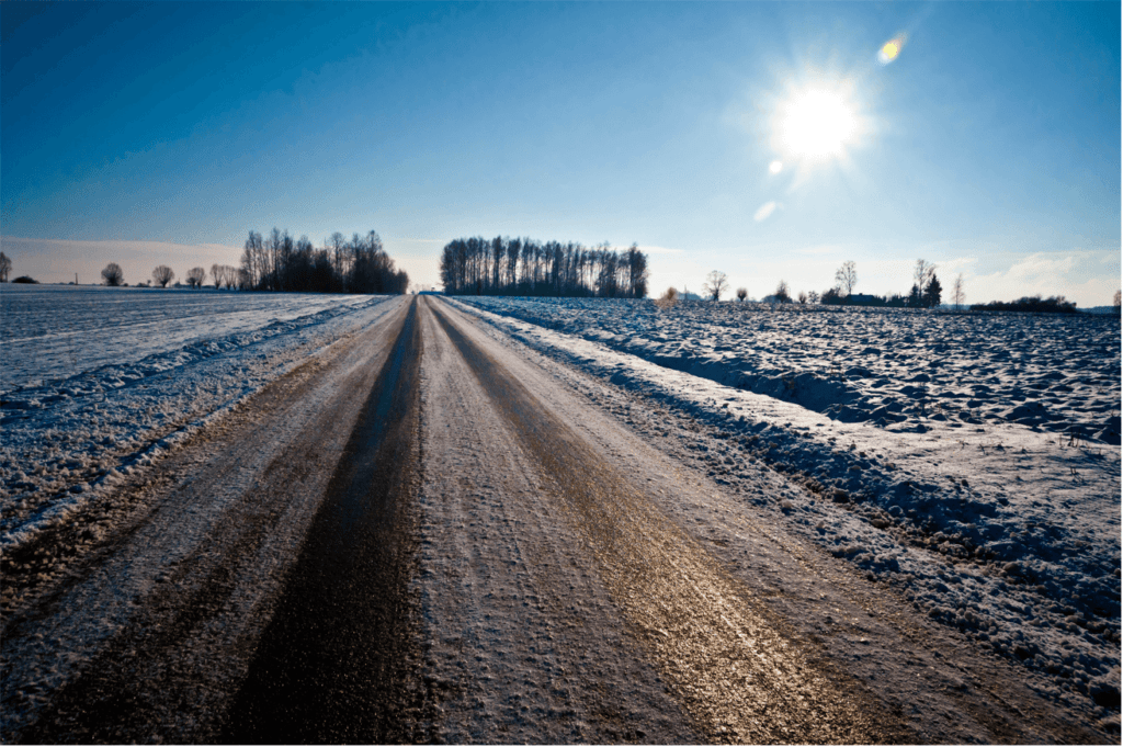 driving in snowy weather