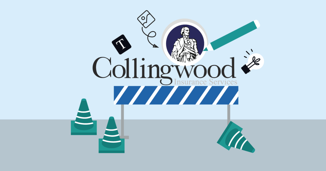 Collingwood logo under construction