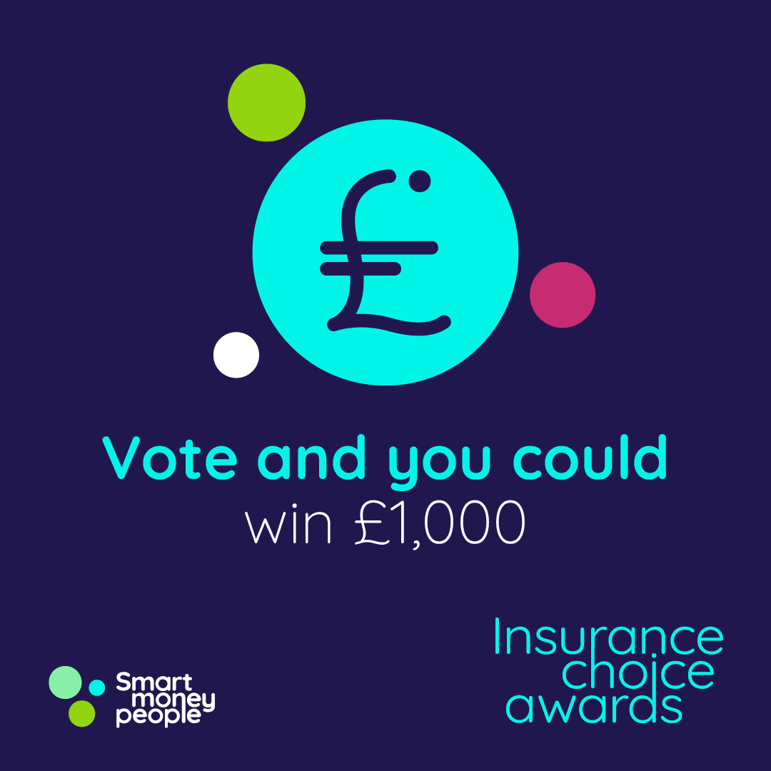 Insurance Choice Award logo and competition message around 