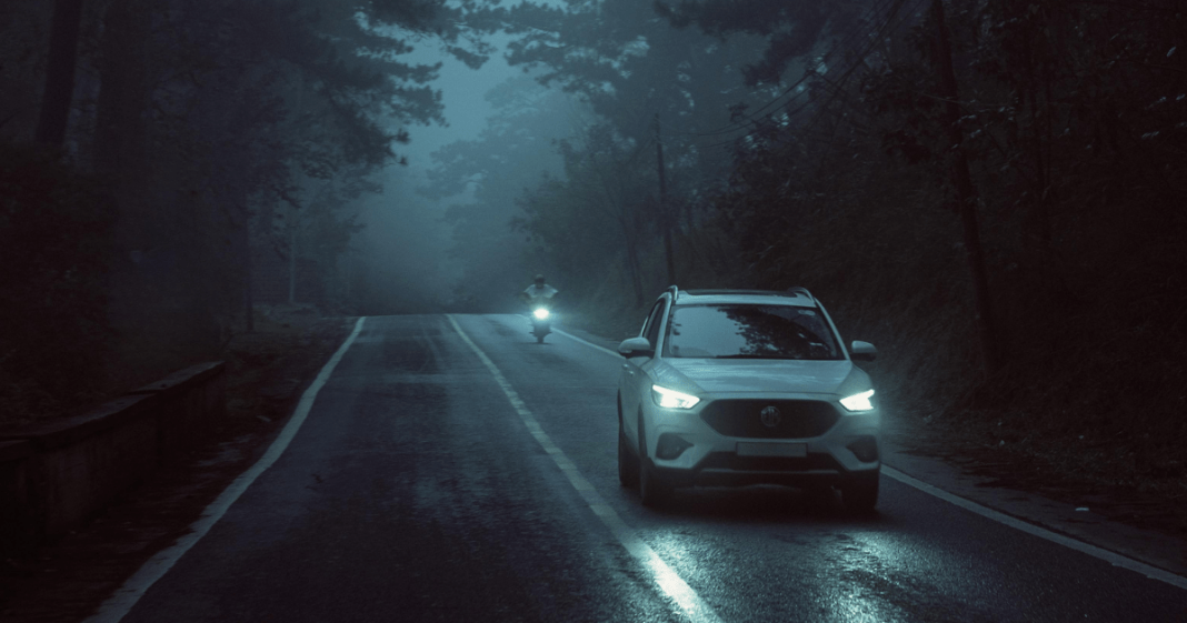learning to drive at night