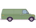 Green Van Animated Icon