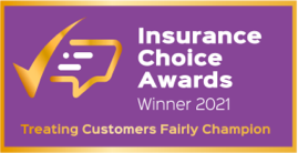 Treating customer fairly champion insurance choice awards 2021