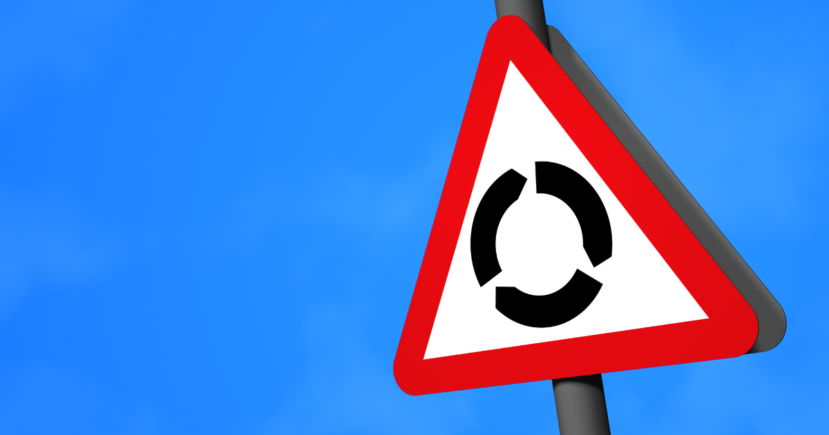 Roundabout Sign