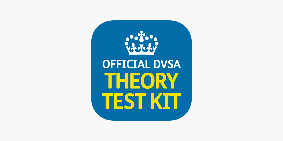 Logo for learner driver app official DVSA Theory test kit 
