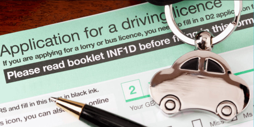 Driving licence application