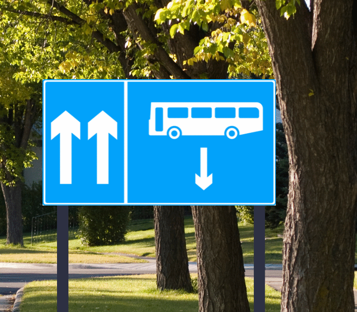 bus contraflow system