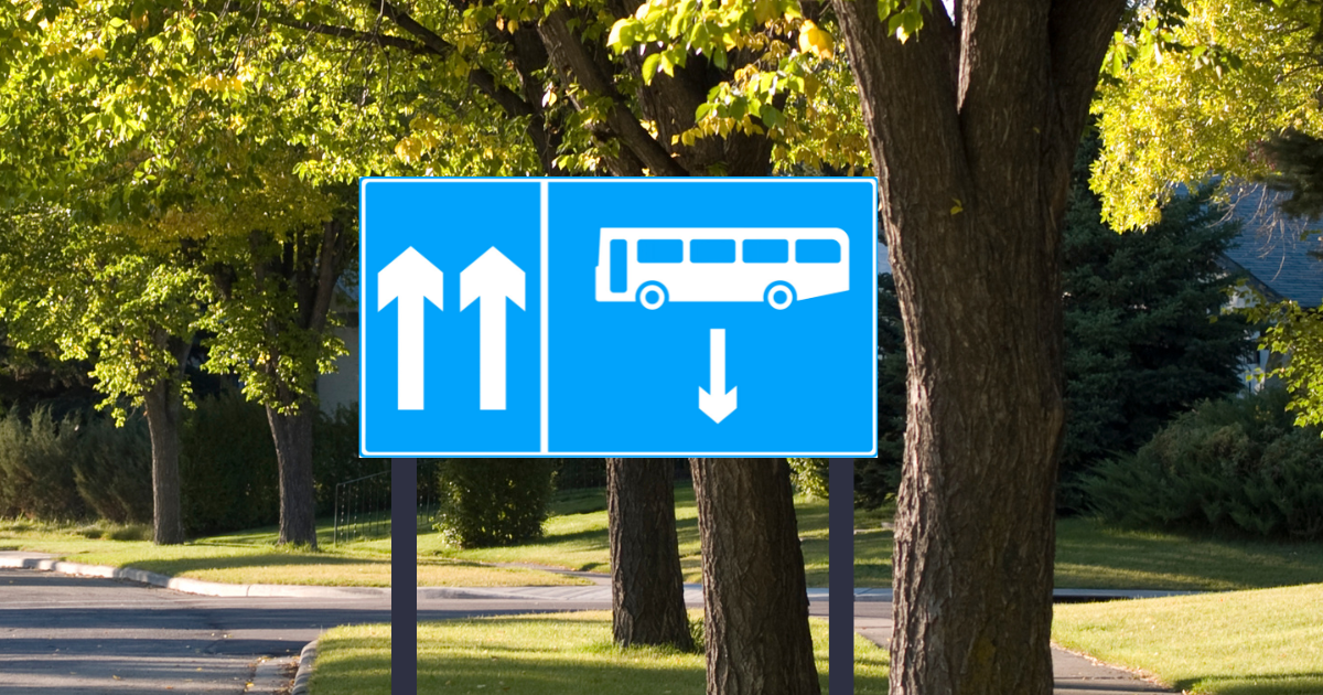 bus contraflow system